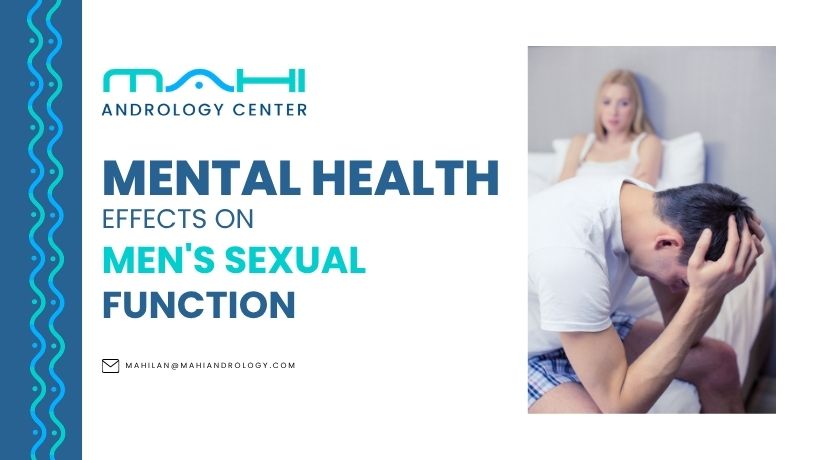 how mental health affects men’s sexual function